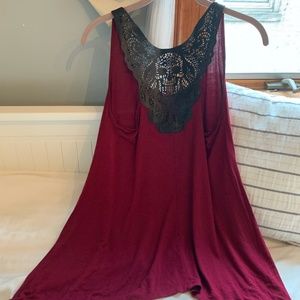 Tank top with skull